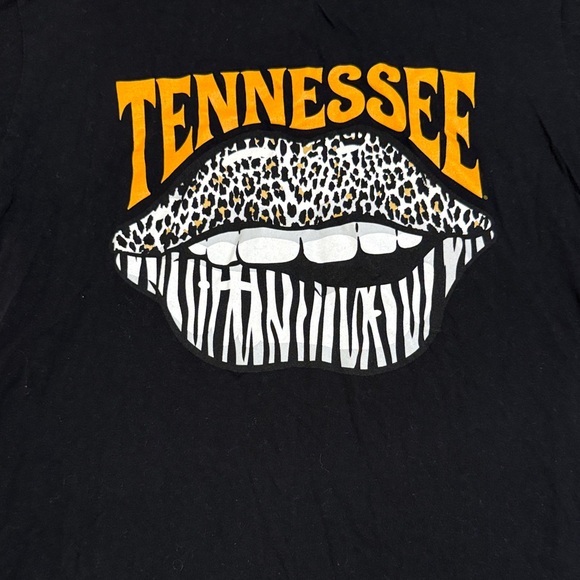 Rainbow Black and Orange Graphic Top - Picture 1 of 3